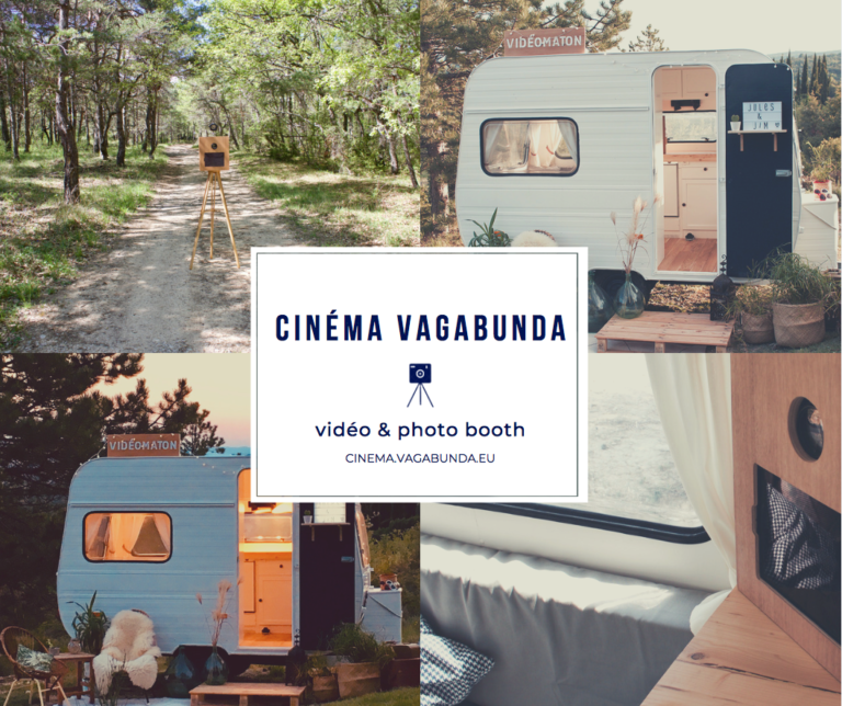 video booth & photobooth caravane retro cinema vagabunda